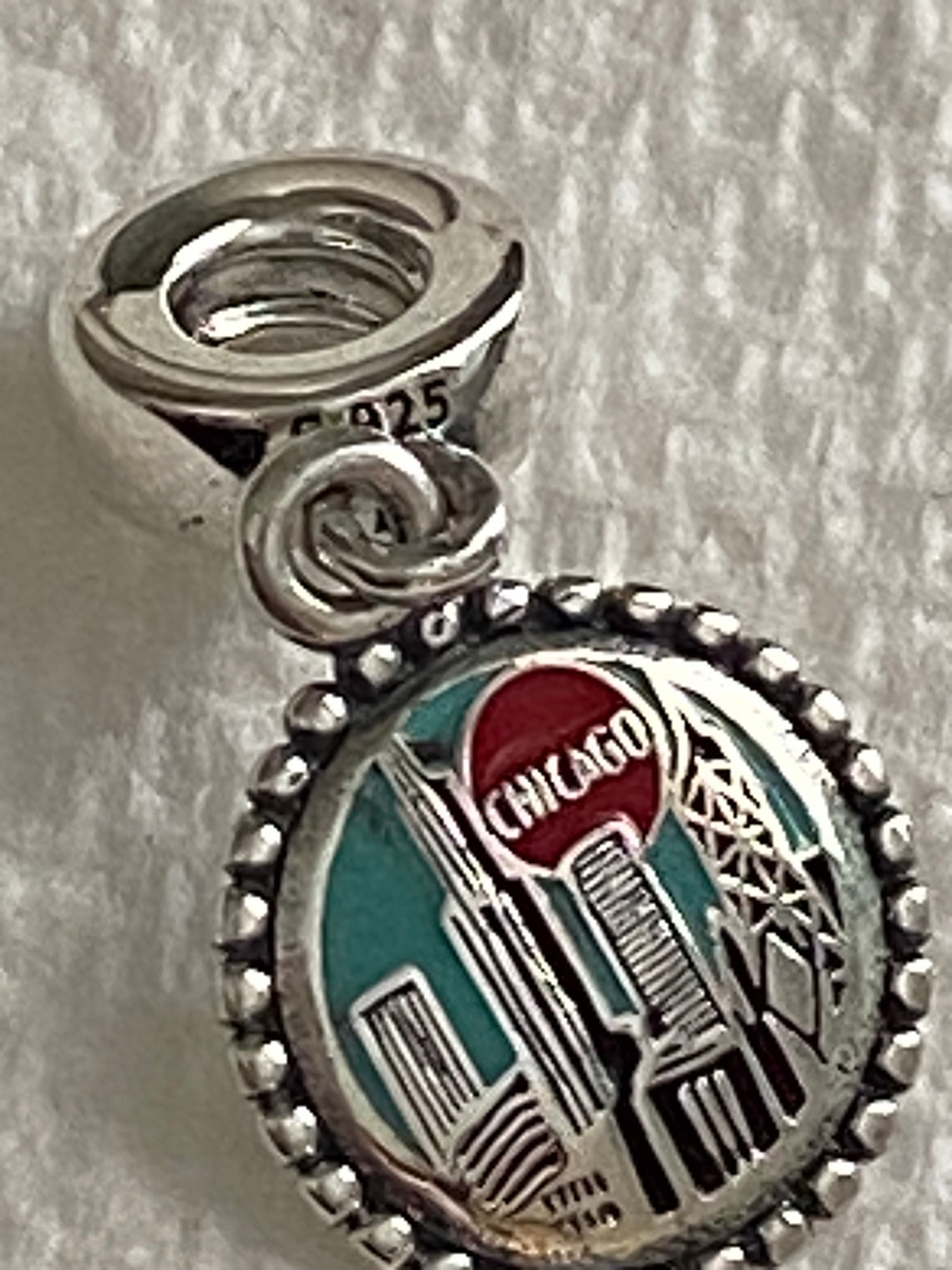 Pandora Charms Chicago Dangle Location Charms State Charms Etsy