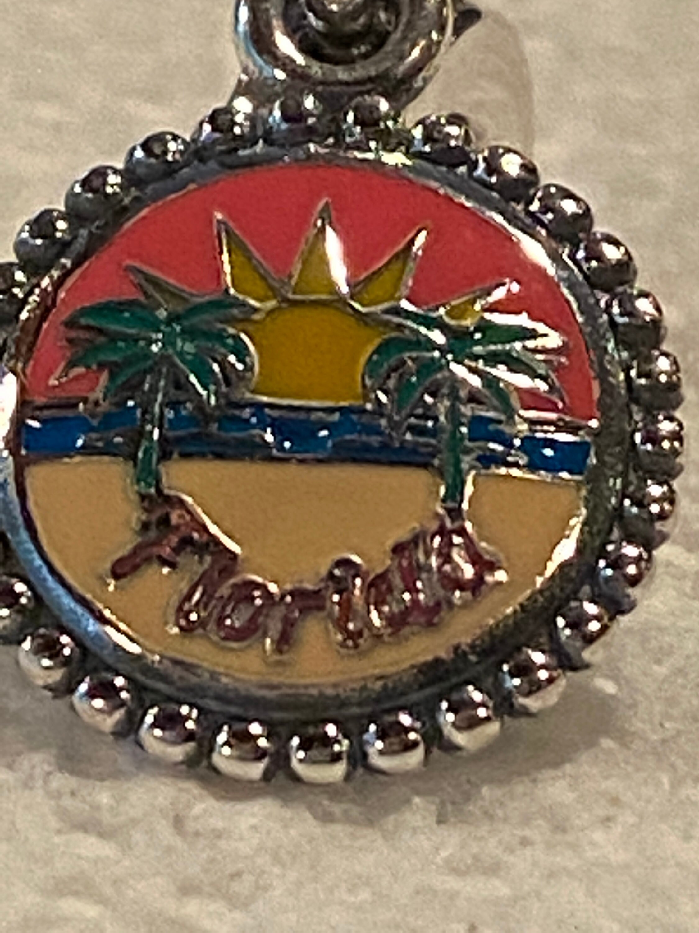 Pandora Charms Florida State Dangle Location Charms Etsy