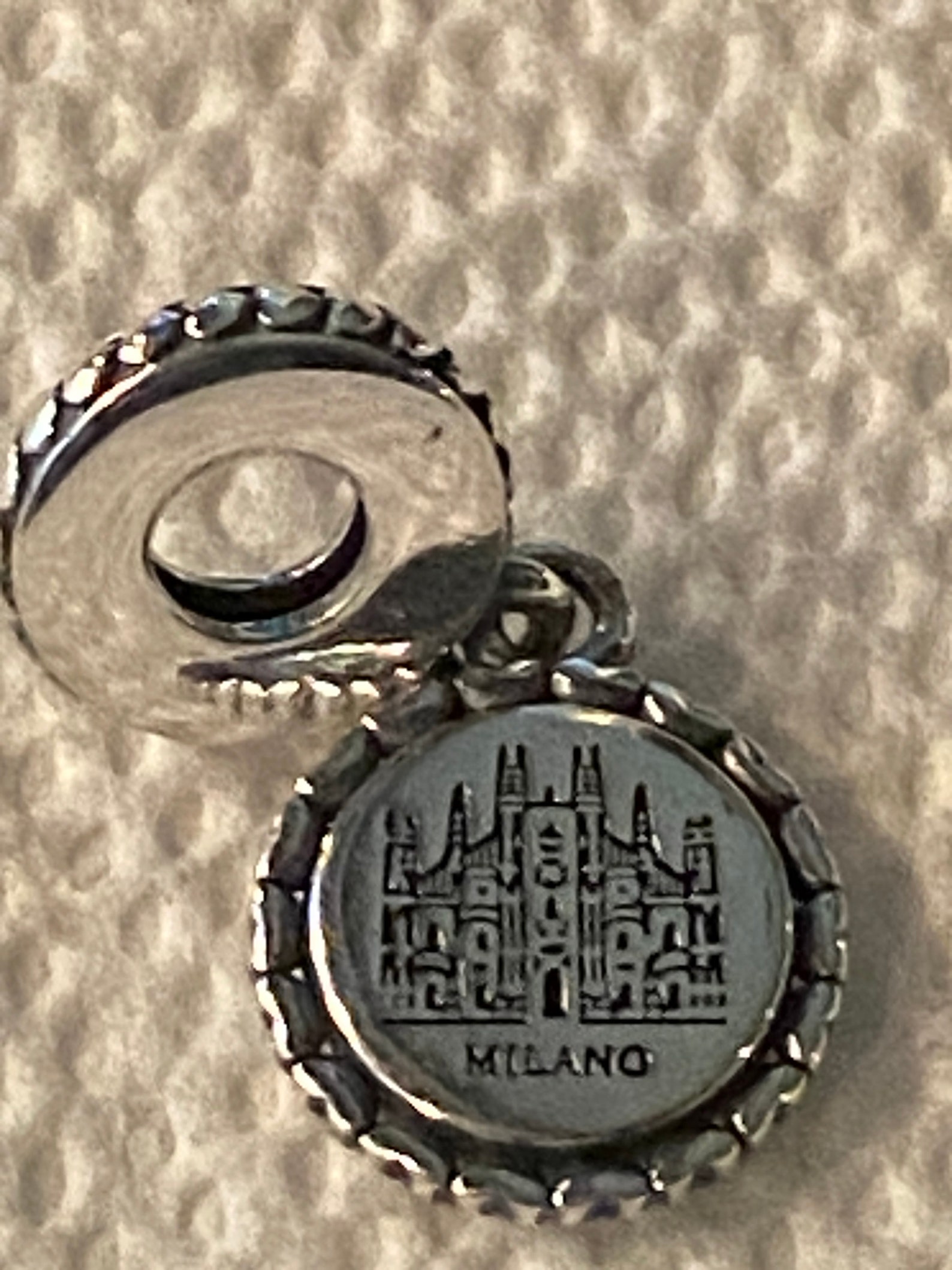 Pandora Charms Milano Italy Dangle Location Charm Travel Etsy