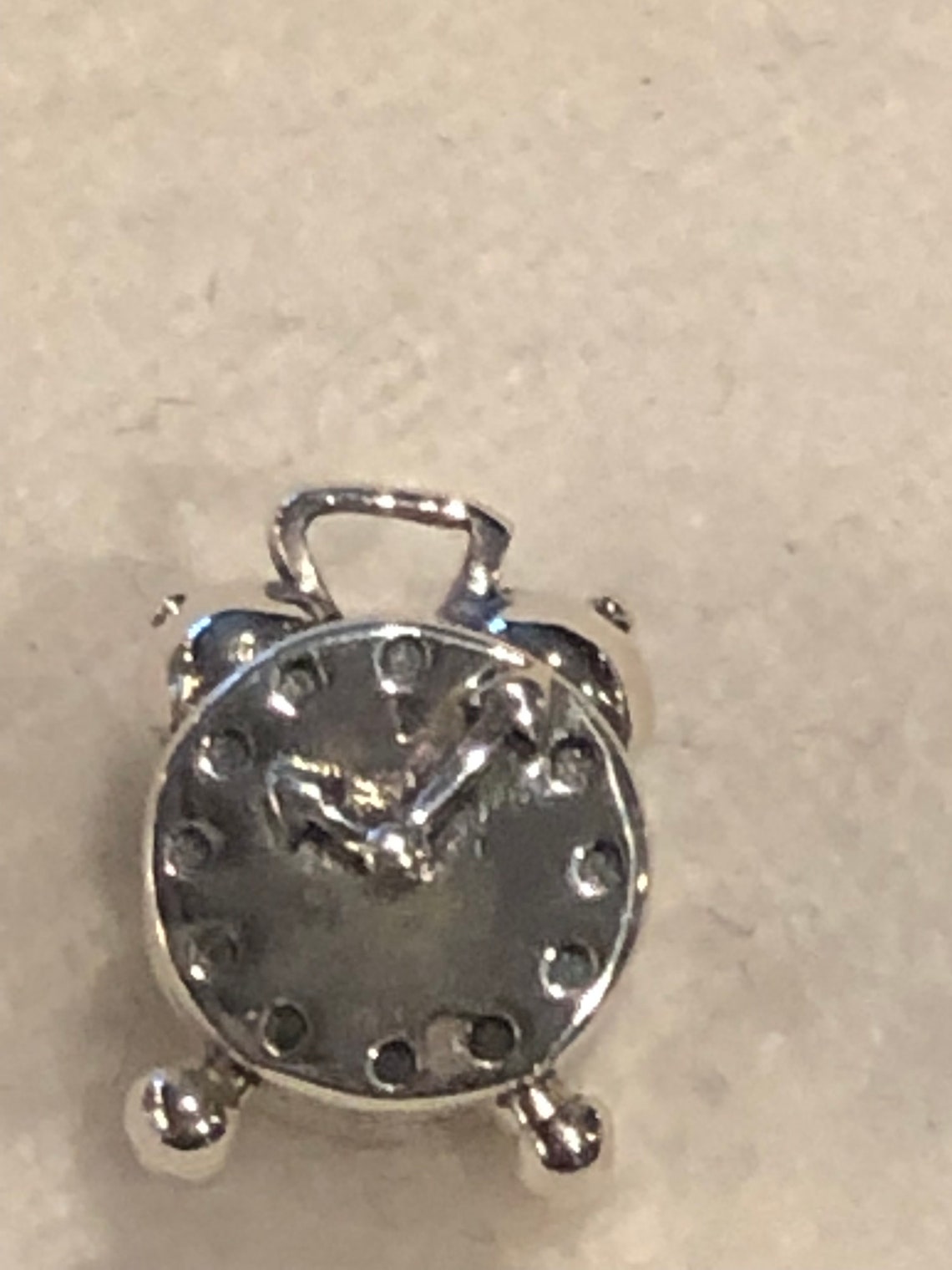 Pandora Charms Clock Charm Alarm Clock Retired Charms Etsy