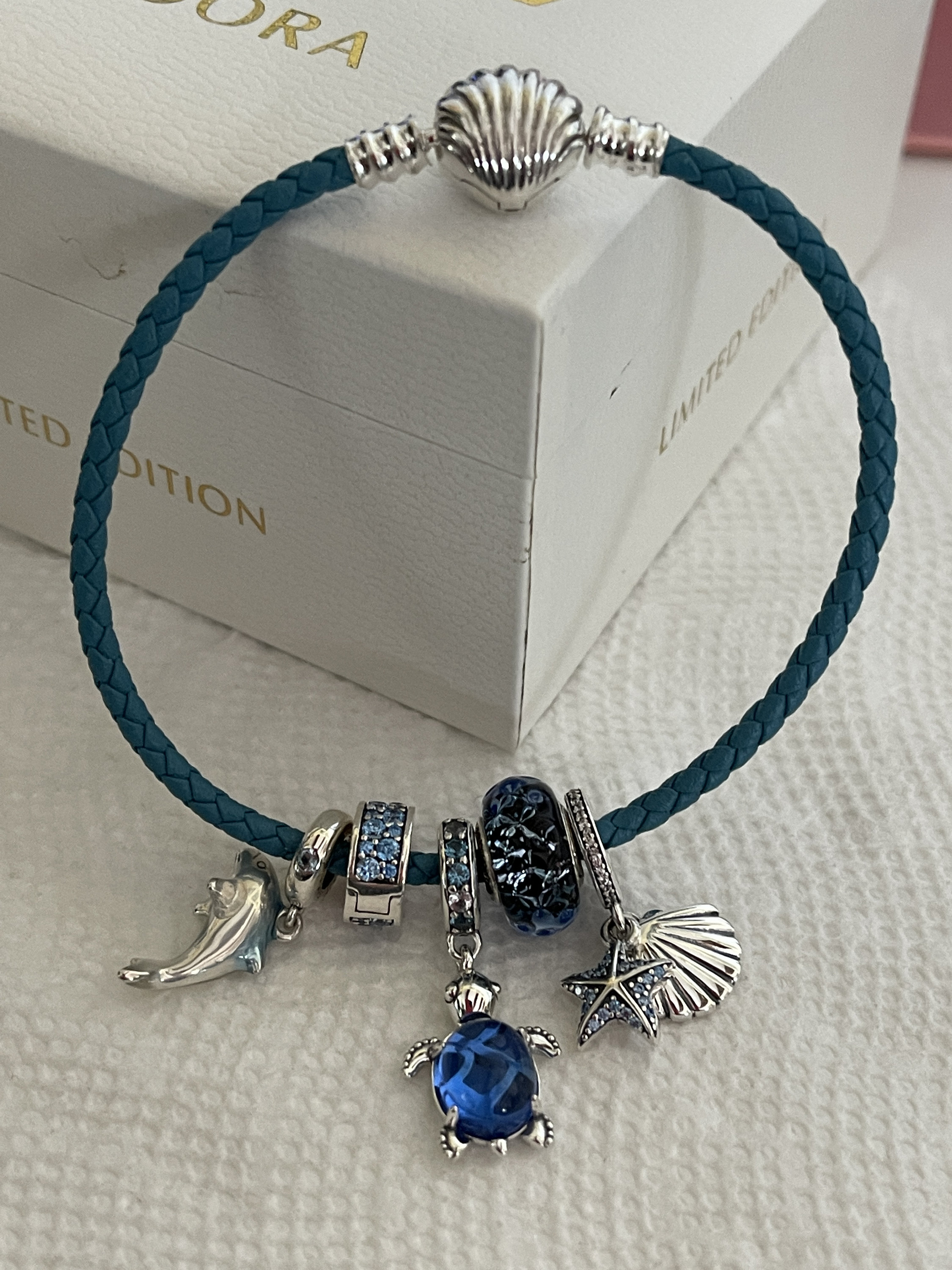 Pandora shell bracelet Clearance
