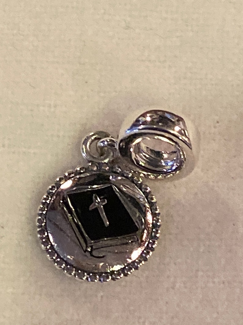 Pandora Charms Bible Charm Dangle Religous Charms Church Etsy
