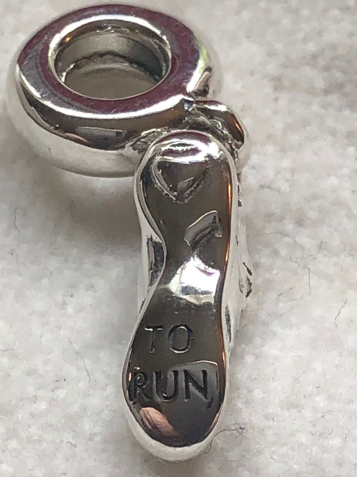 Pandora Charms Running Shoe Dangle Sports Charm Silver Etsy