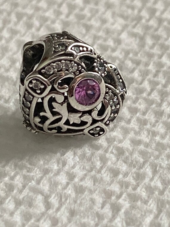 pandora opulent heart charm
