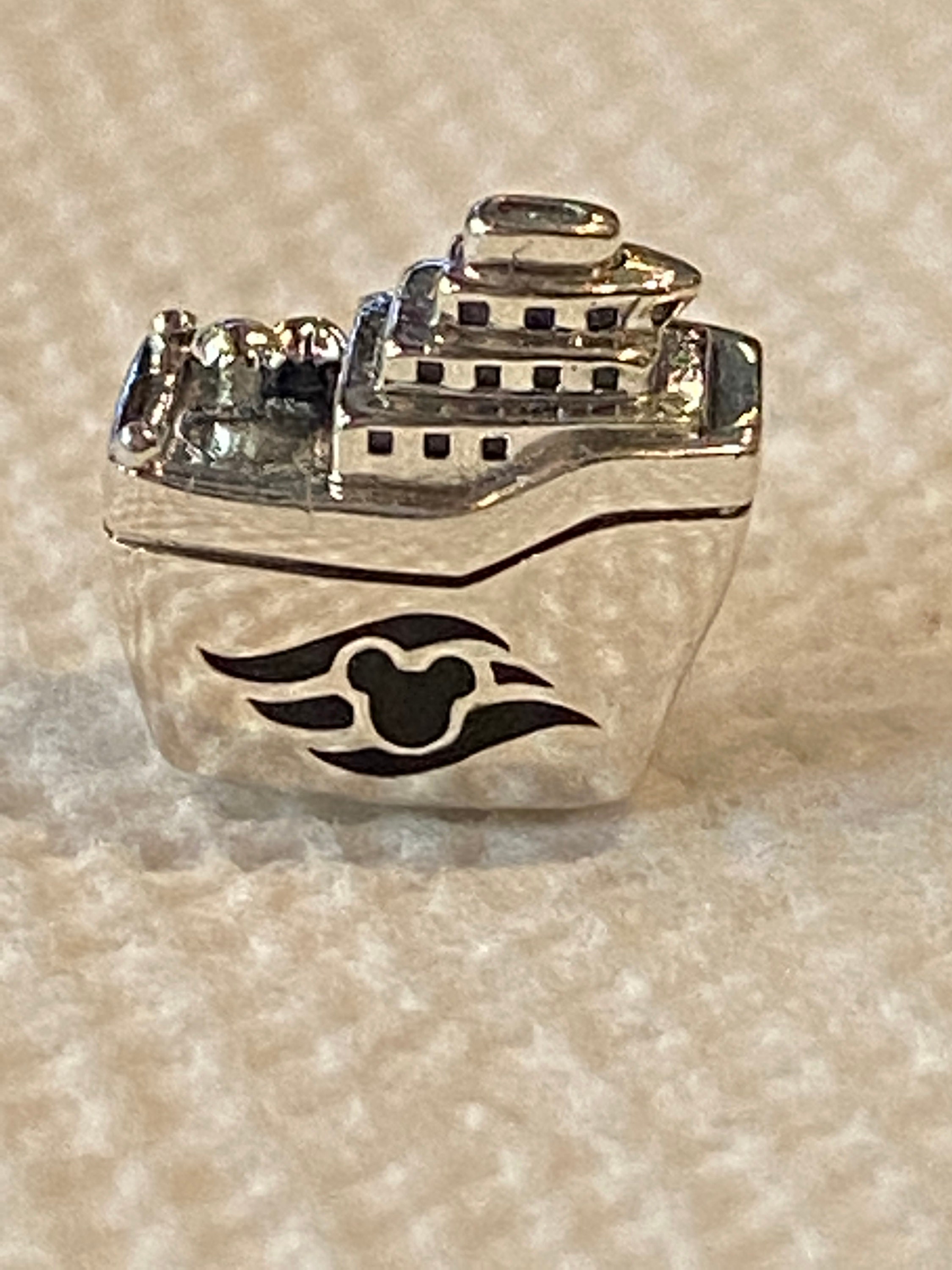 Pandora Charms Disney Cruise Line Ship Charm Disney Parks Etsy UK