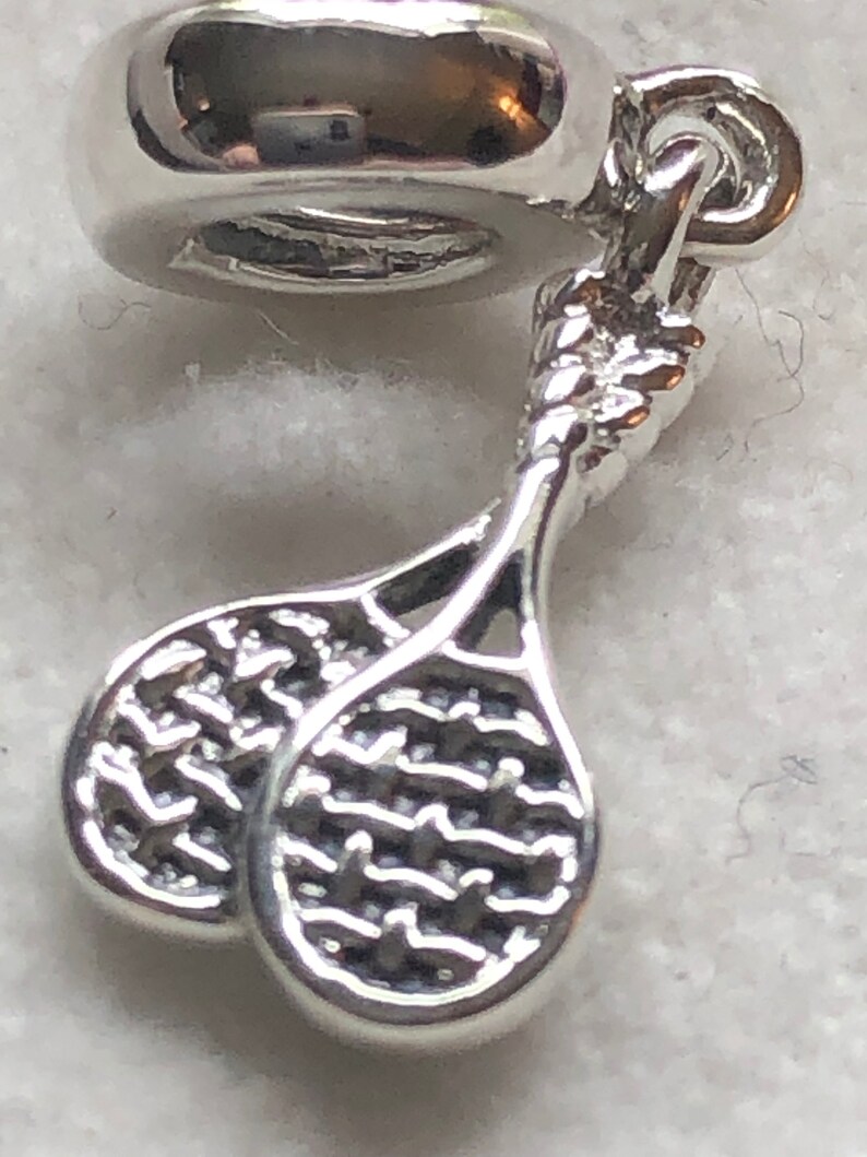 Pandora Charms Tennis Game Set Match Charms Sports Charms Etsy