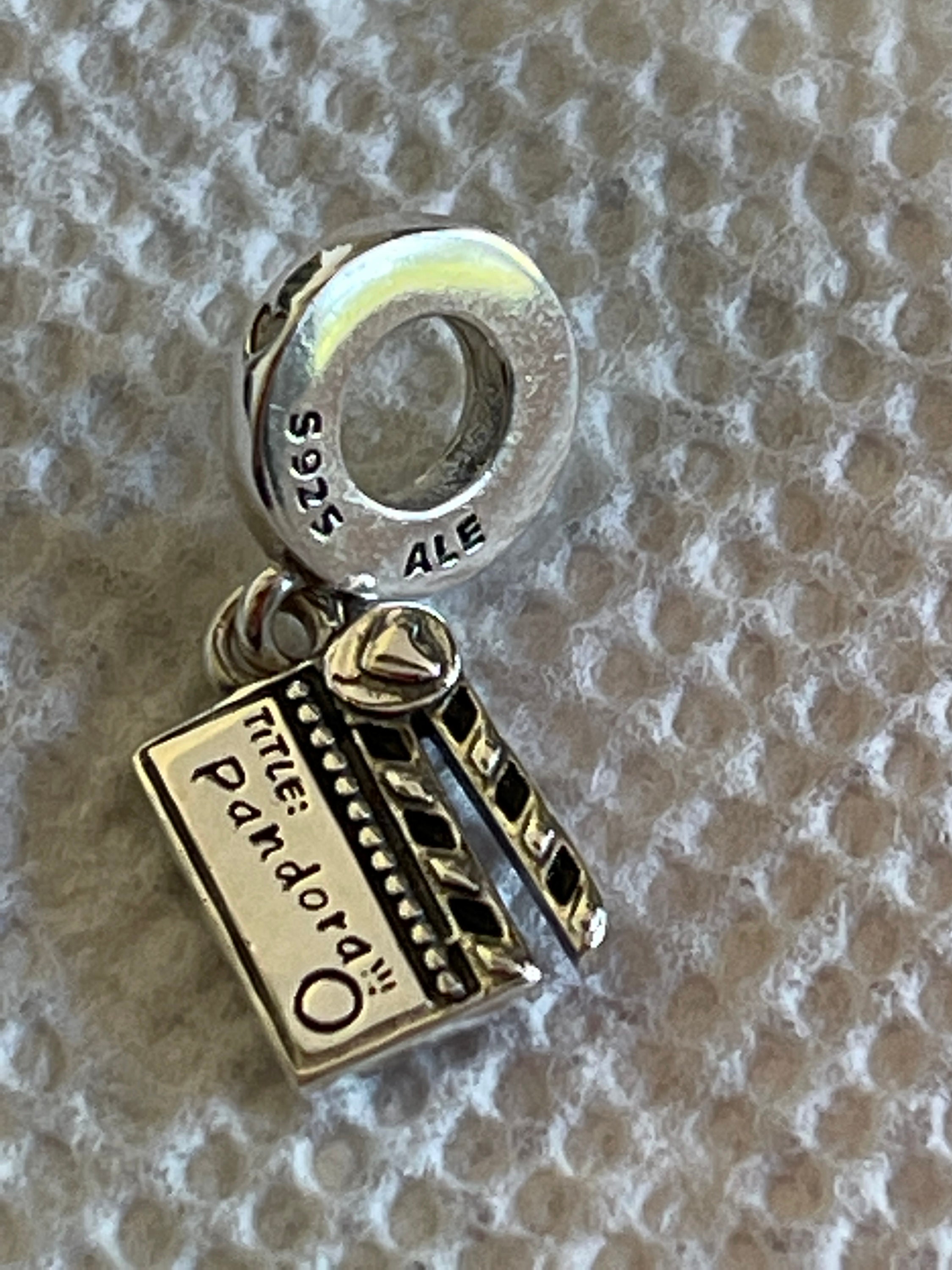 Pandora Charms Hollywood Movie Theatre Dangle Silver Charms Etsy