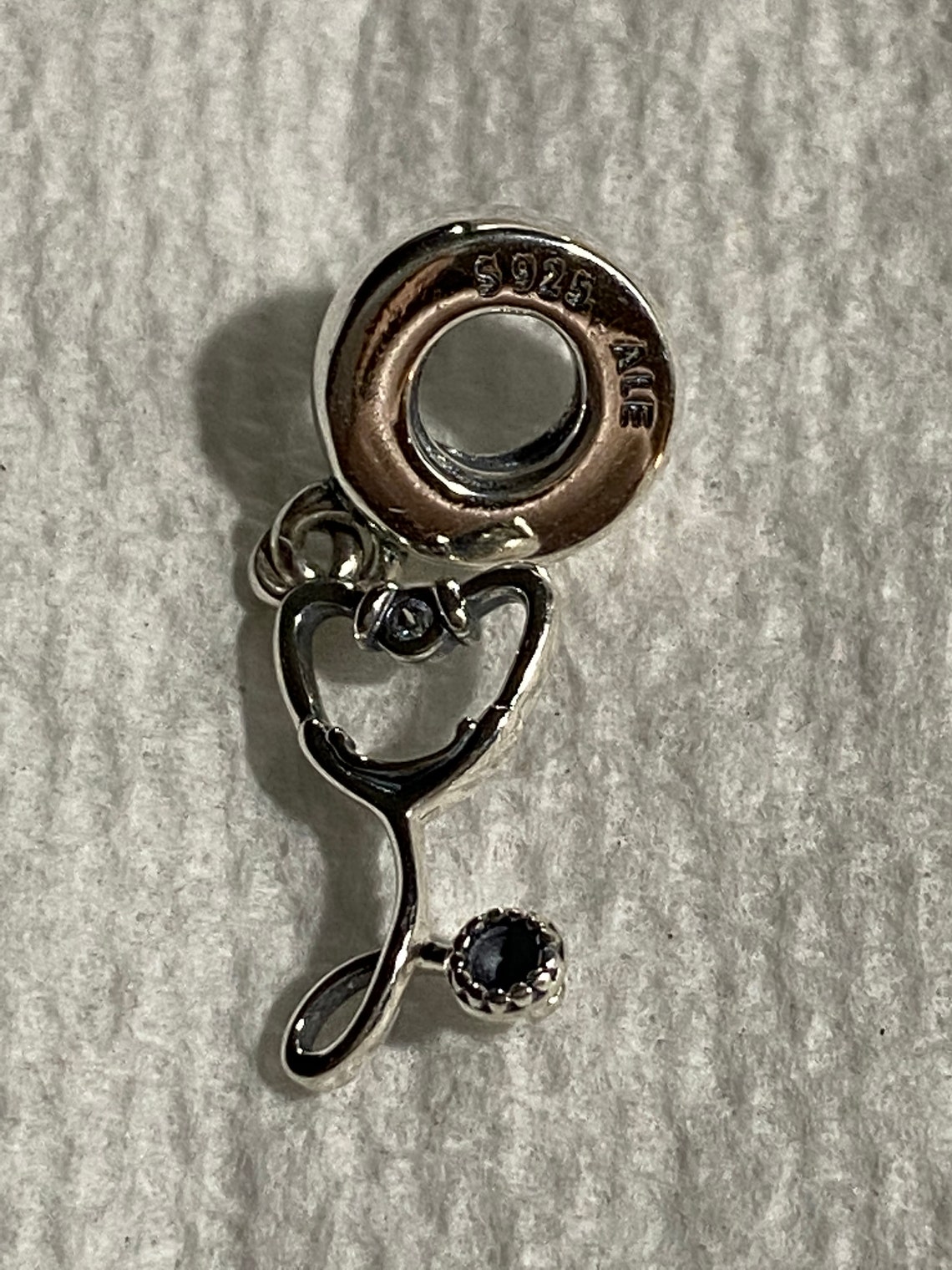 Pandora Charms Stethoscope Dangle Medical Charms Nurse Etsy