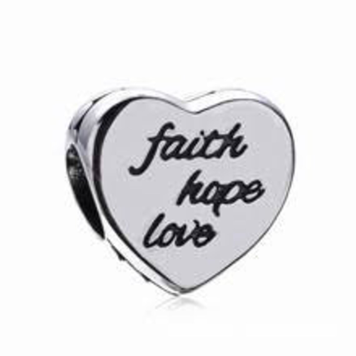 Pandora Charms Faith Hope and Love Charm Religious Charms Etsy