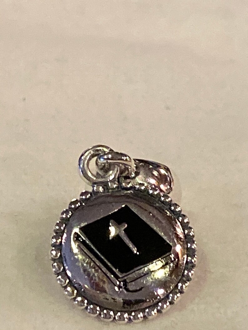 Pandora Charms Bible Charm Dangle Religous Charms Church Etsy