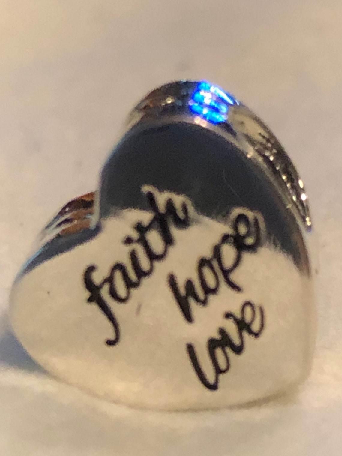 Pandora Charms Faith Hope and Love Charm Religious Charms Etsy