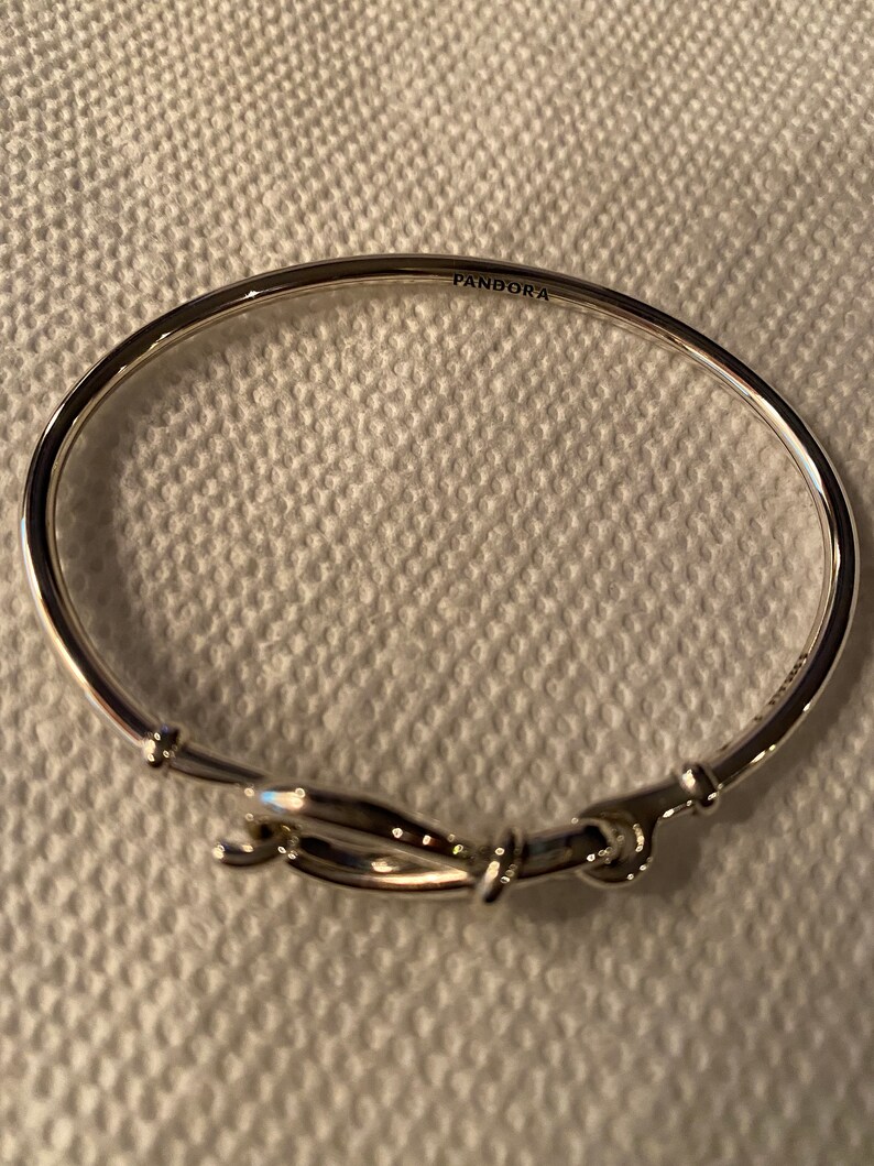 Pandora infinity bangle bracelet Clearance