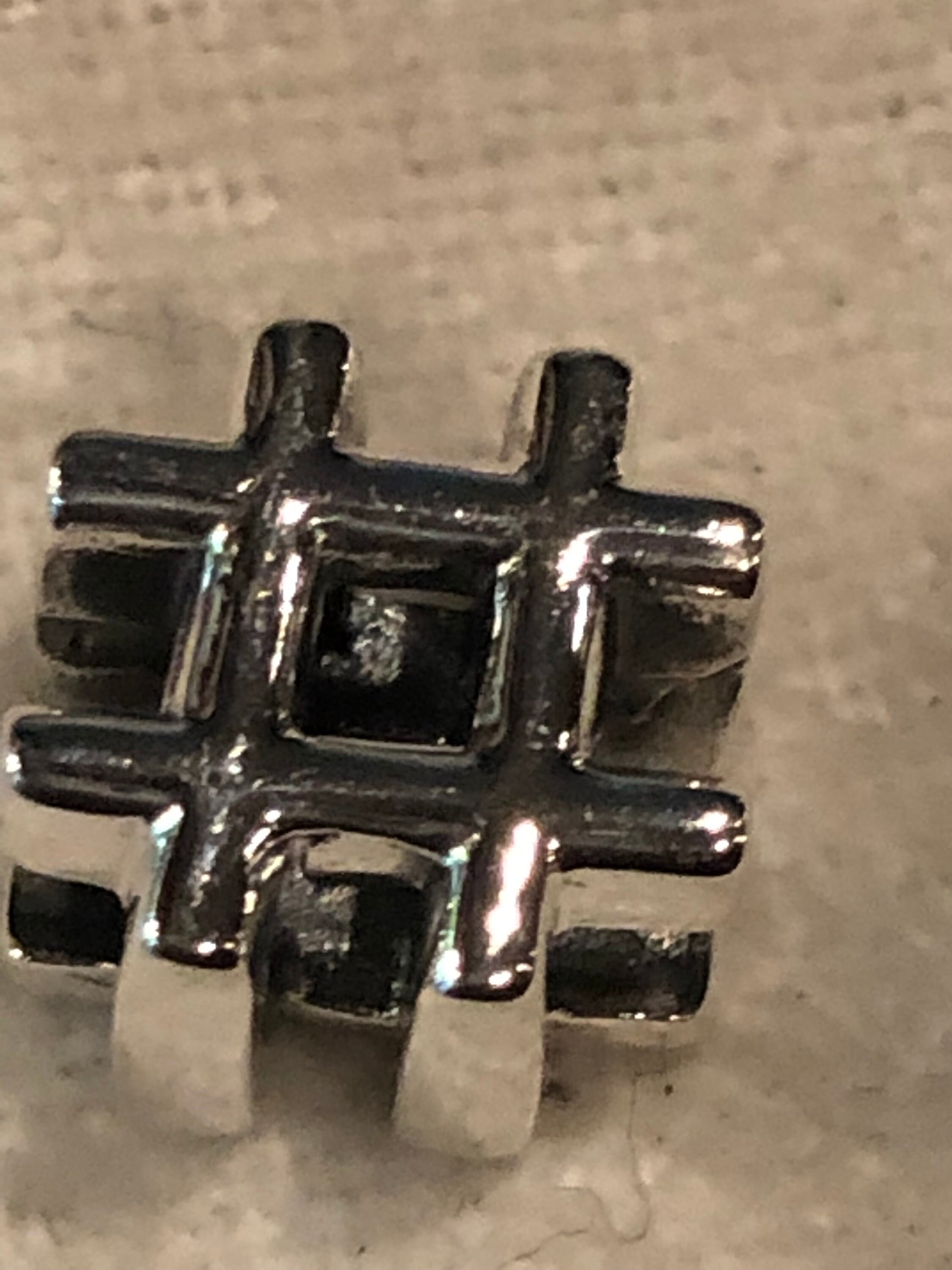 Pandora Charms Hashtag Charm Silver Charms Social Media Etsy