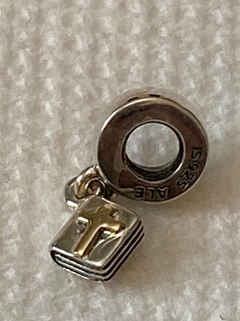Pandora Charms Holy Bible Dangle Religous Charm Xmas Charm Etsy