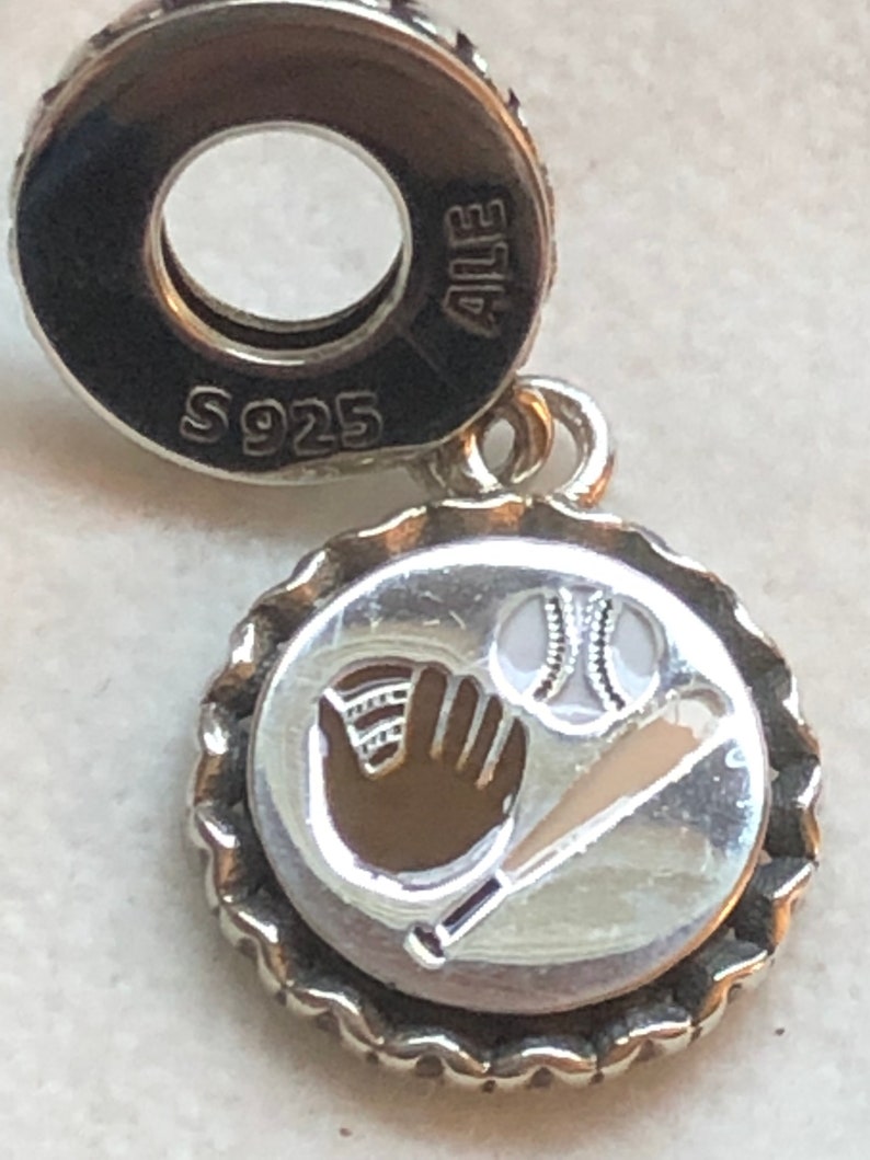 Pandora Charms Baseball Charm Sports Charms Ball Charms Etsy
