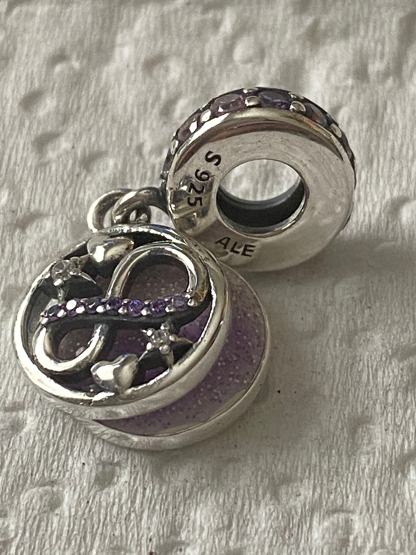 Pandora Charms I Love You To Infinity Dangle Love Charms | Etsy