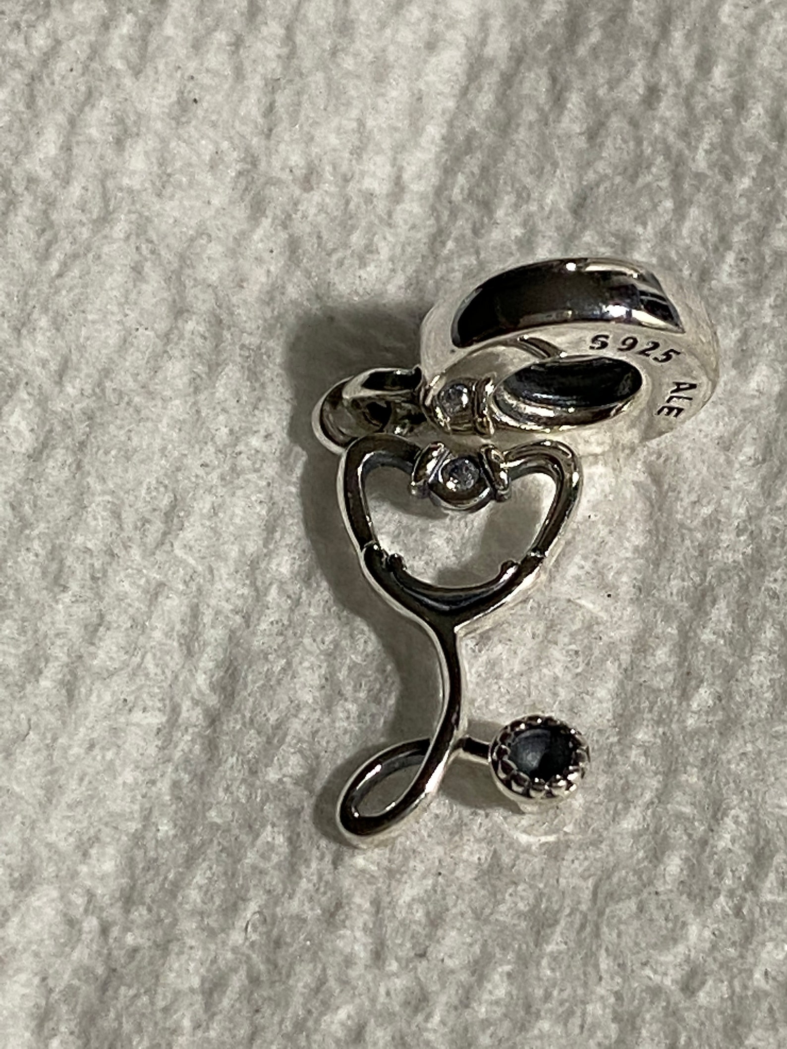 Pandora Charms Stethoscope Dangle Medical Charms Nurse Etsy