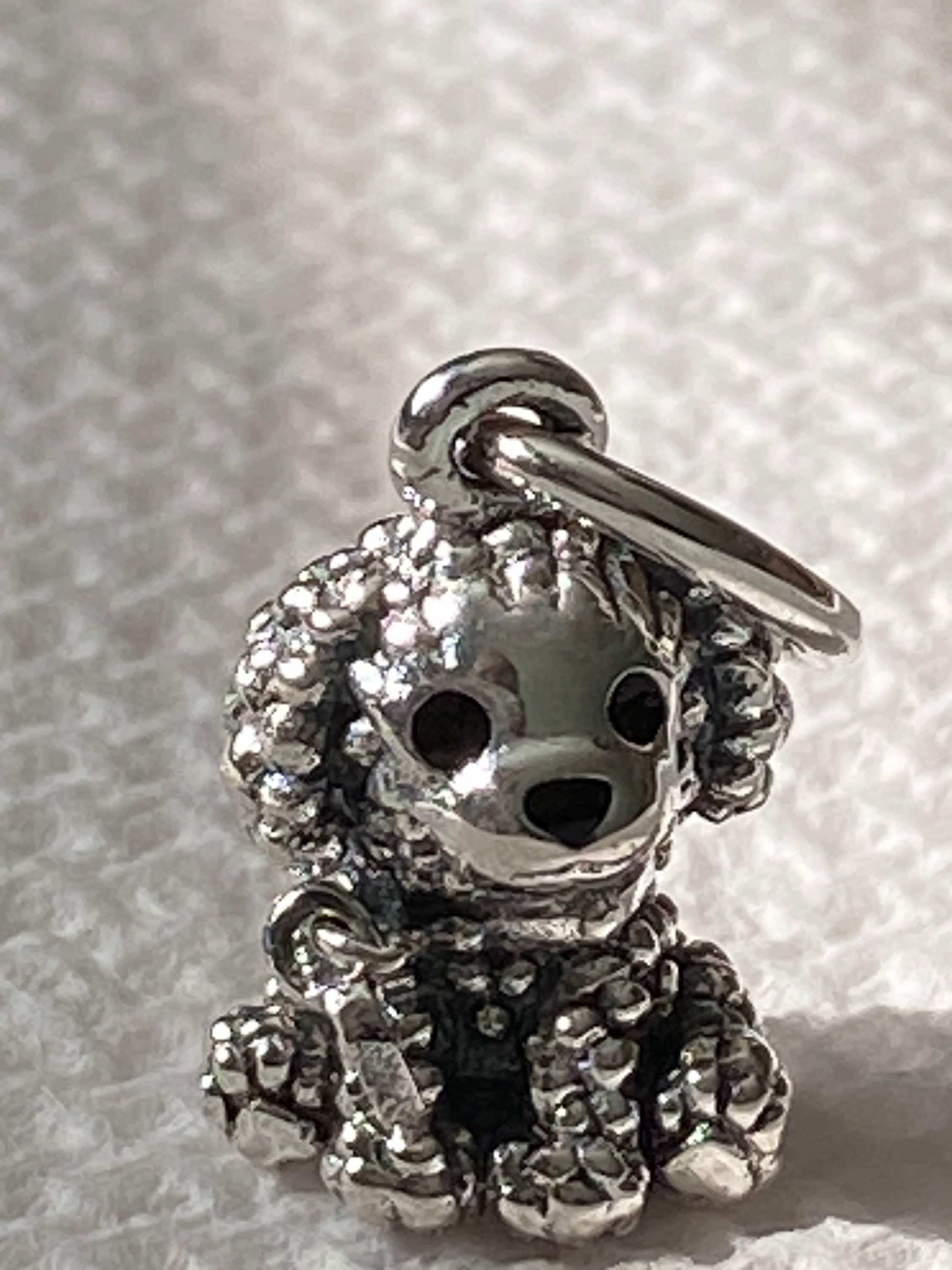 Pandora Charms Beautiful Poodle DangleDog Charms Pet Etsy