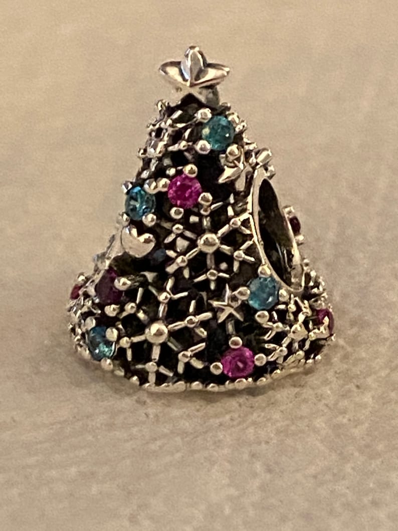 Pandora Charms Sparkling Christmas Tree Xmas Charms | Etsy