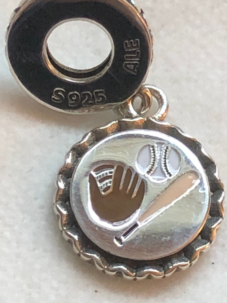 Pandora Charms Baseball Charm Sports Charms Ball Charms Etsy