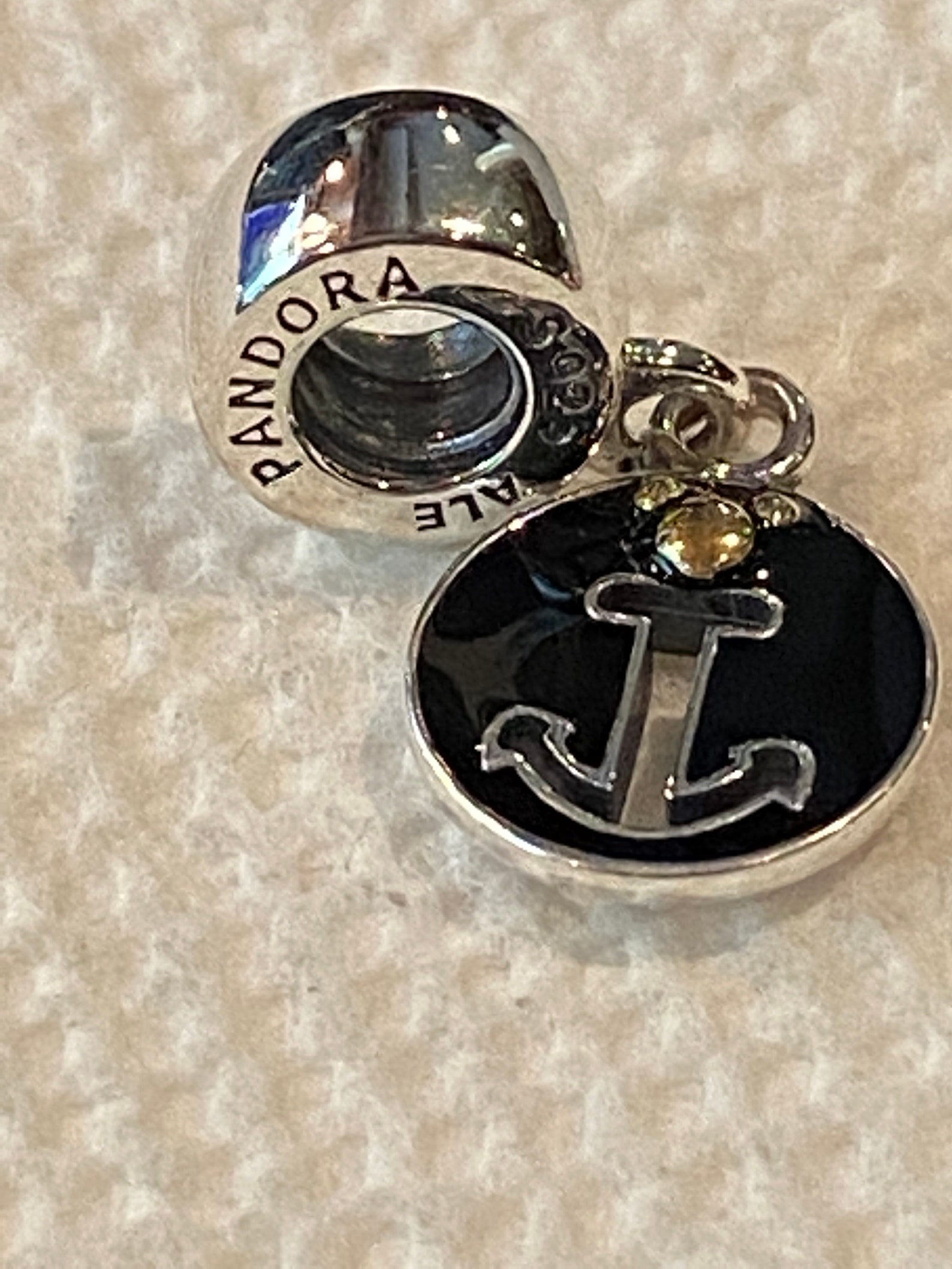 Pandora Charms Disney Cruise Line Anchor Dangle Disney Parks Etsy