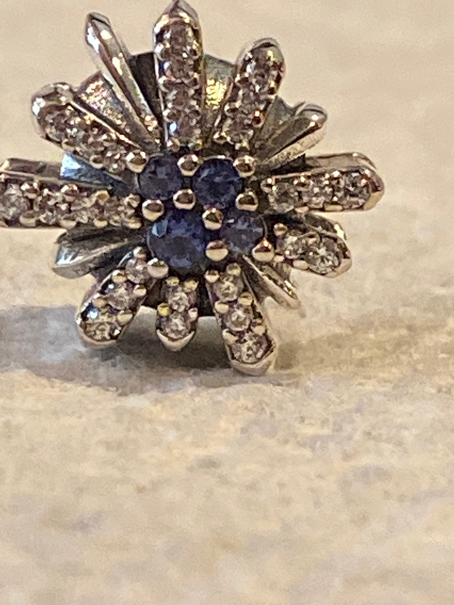 Pandora Charms Dazzling Fireworks Charm Blue Crystal Winter Etsy