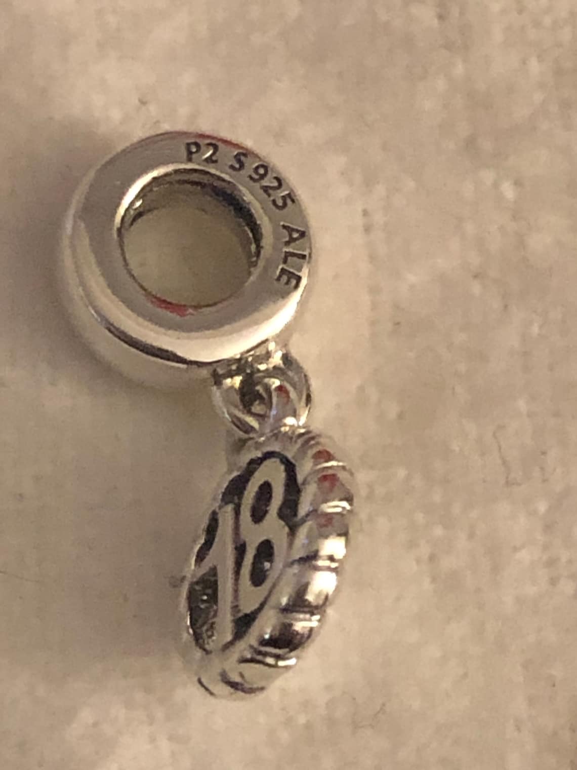 18th pandora charm Clearance