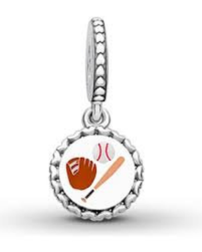 Pandora Charms Baseball Charm Sports Charms Ball Charms Etsy