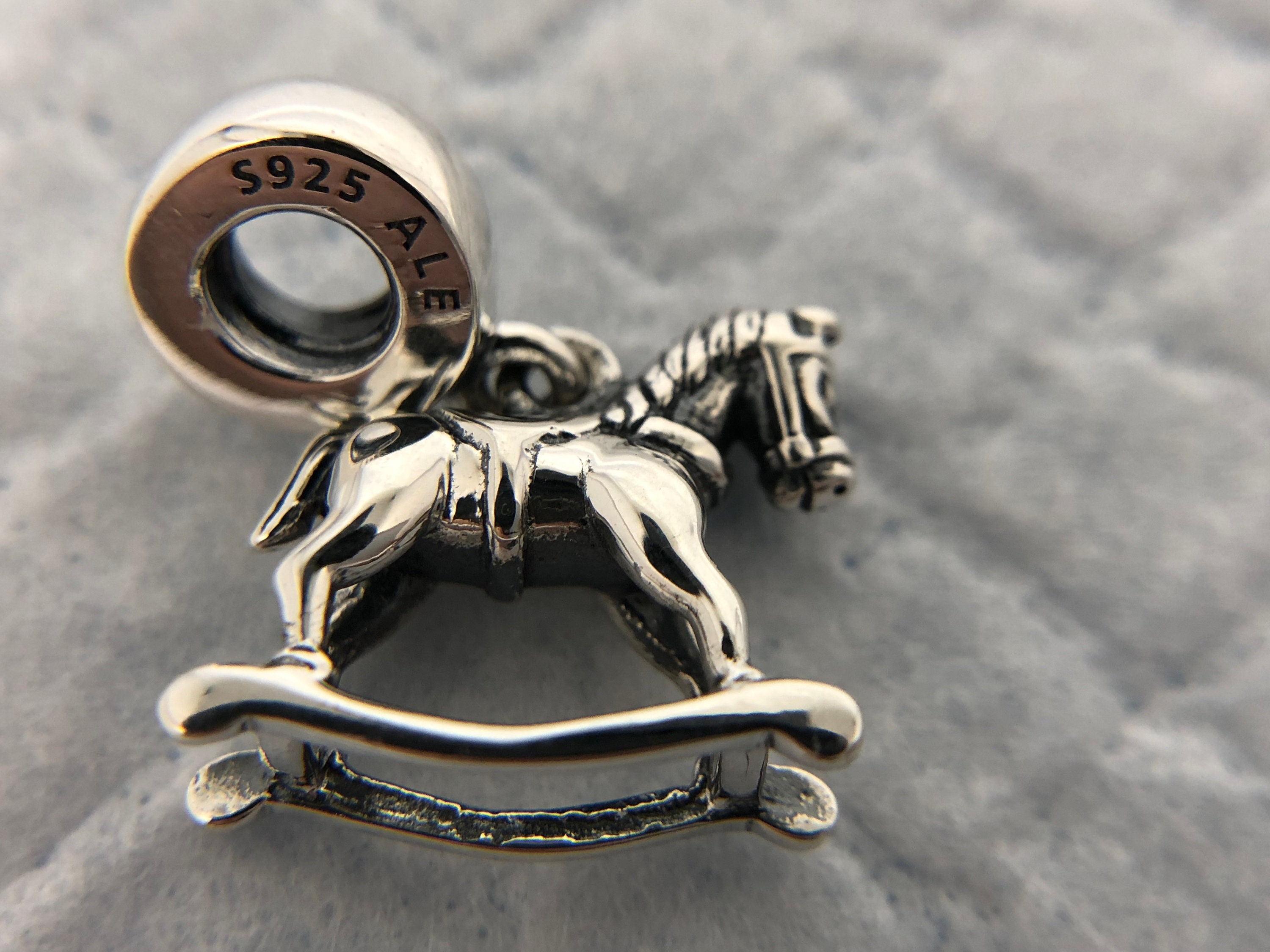 Pandora Charms Rocking Horse Charm Bead Retired Charms Etsy