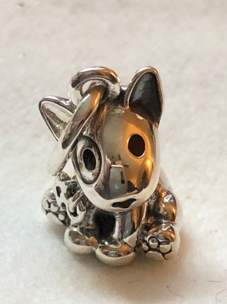 Pandora Charms Bulldog Charm Pet Charms Animal Charms Dog Etsy