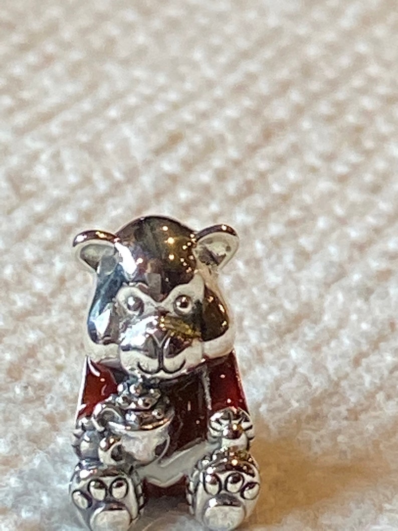 pandora christmas bear charm
