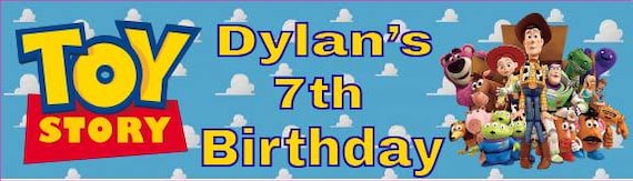 24 Toy Story Personalized Water Bottle Labels
