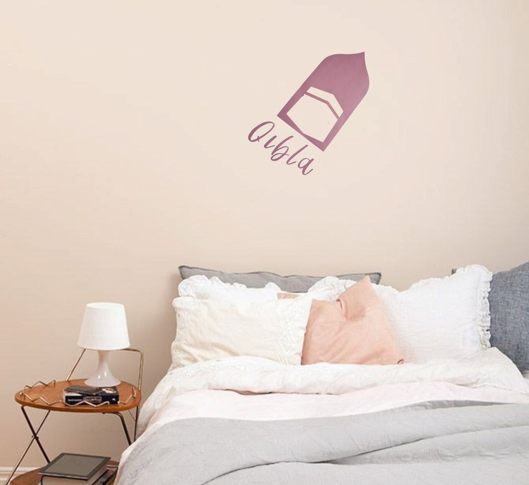 Qibla Direction Sticker Decal Etsy