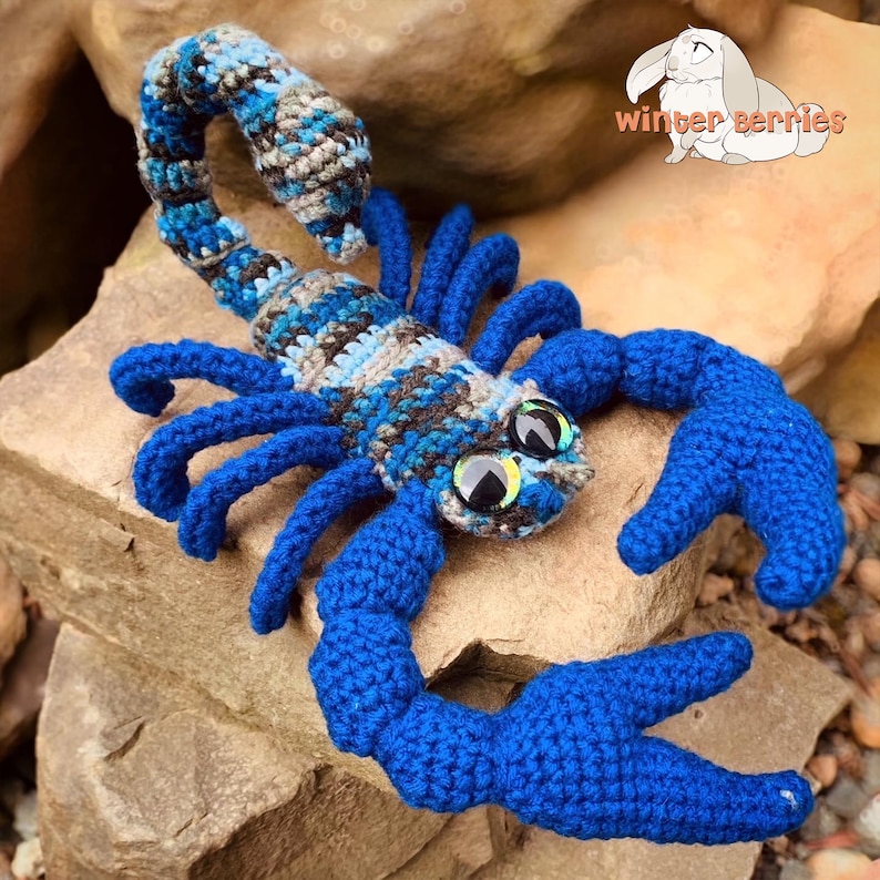 Scorpion Crochet PATTERN DIGITAL PDF no Sew Etsy
