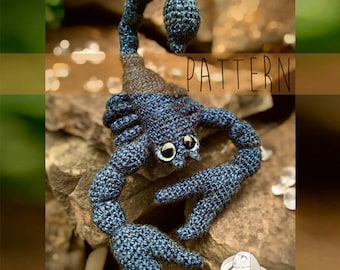 Scorpion Crochet PATTERN DIGITAL PDF (No Sew)