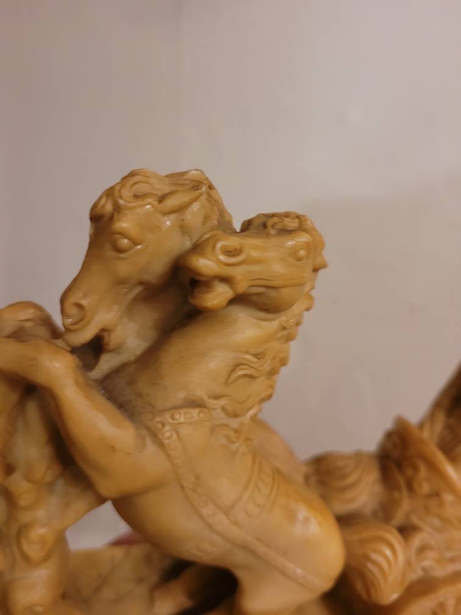 A. Santini, Statue, Roman, Greek, Horse Carriage and Jockey, Gladiator ...