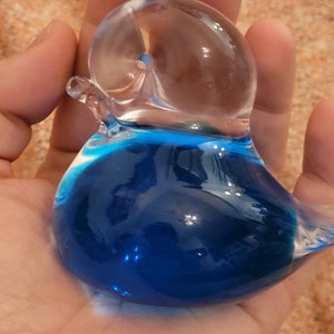 Art Glass Bird, Murano Glass Figurine
