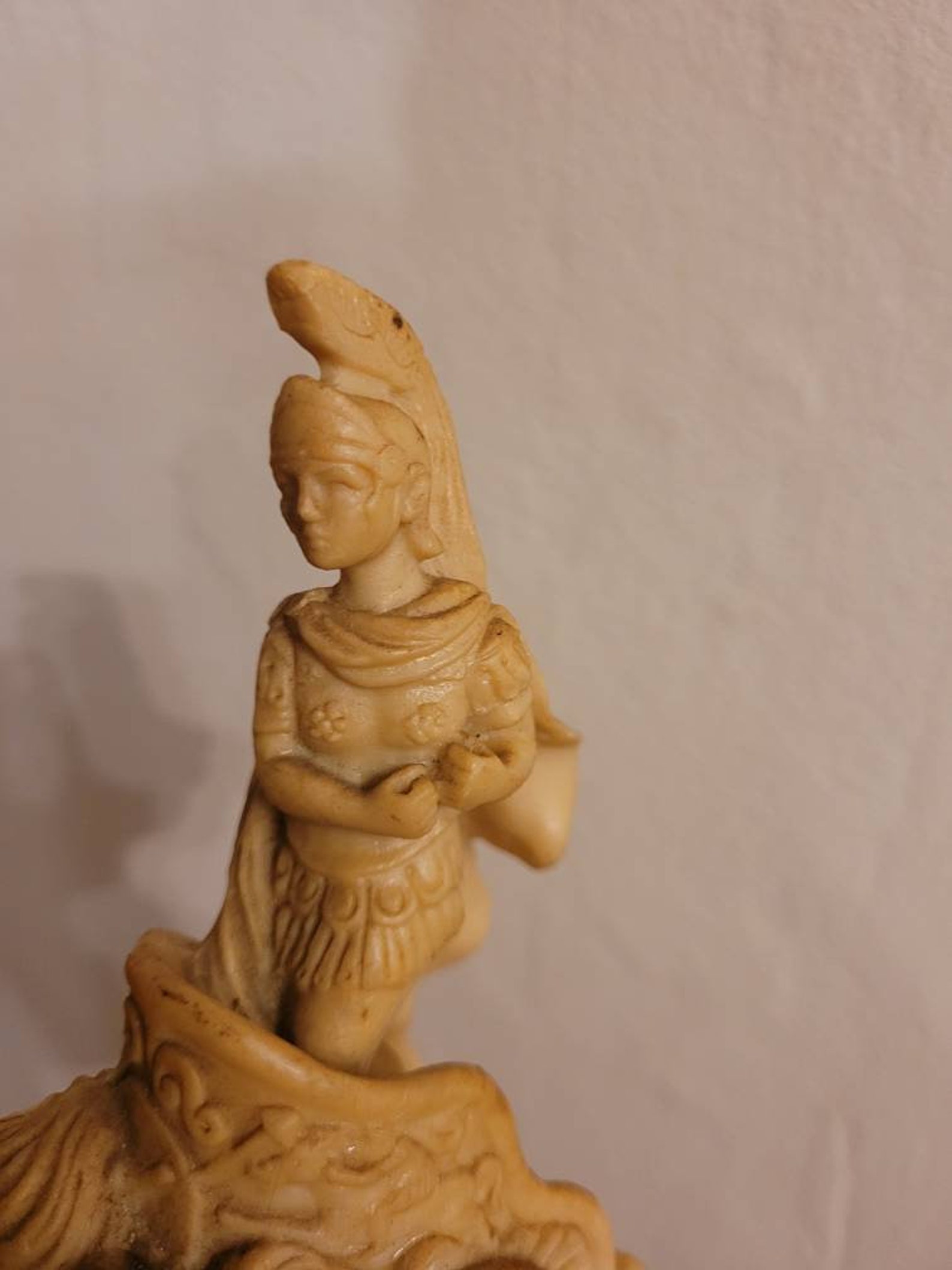 A. Santini, Statue, Roman, Greek, Horse Carriage and Jockey, Gladiator ...