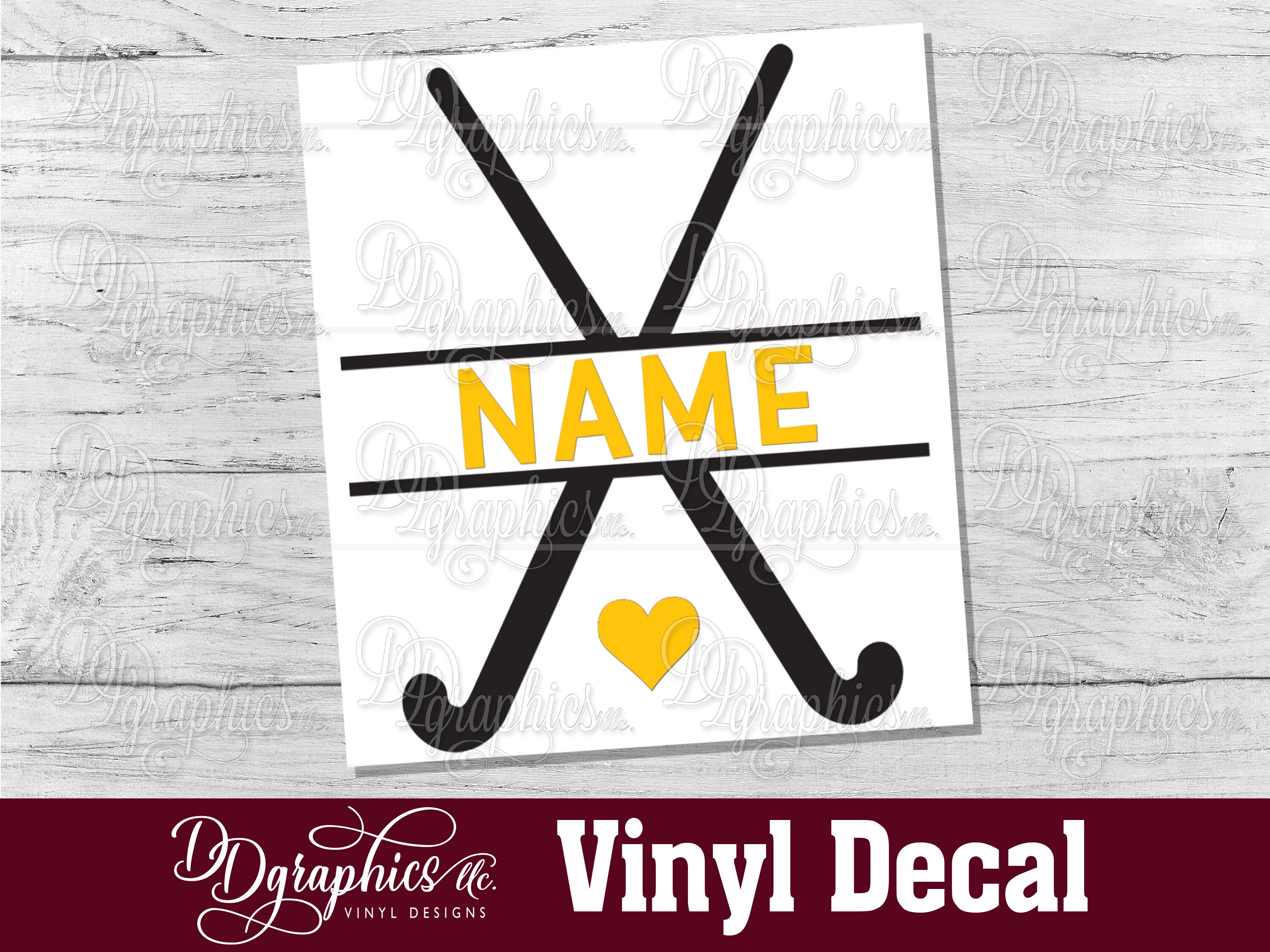 16x11cm Large Ice Hockey Sports Decal Car Body Sticker Auto Window Bumper Door Decoration Car Sticker