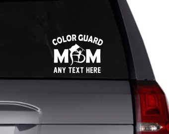 Color Guard MOM Vinyl Decal 3inchx3inch A 