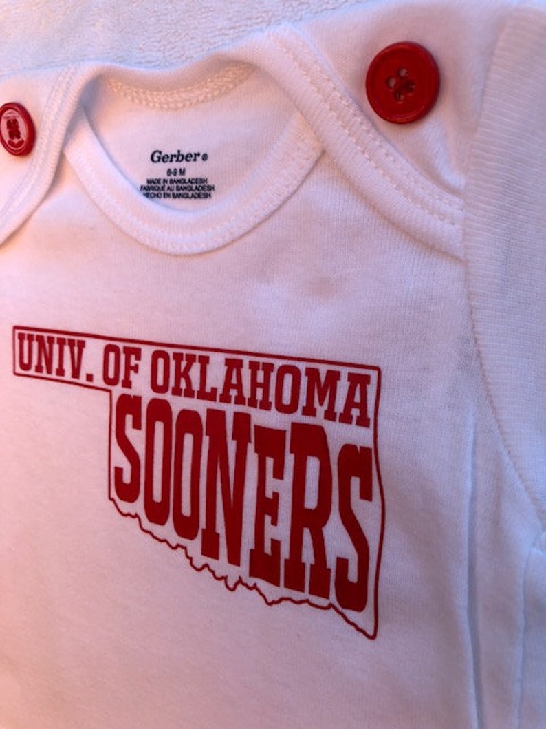 House Divided OU OSU House Divided Onesie House Divided Etsy