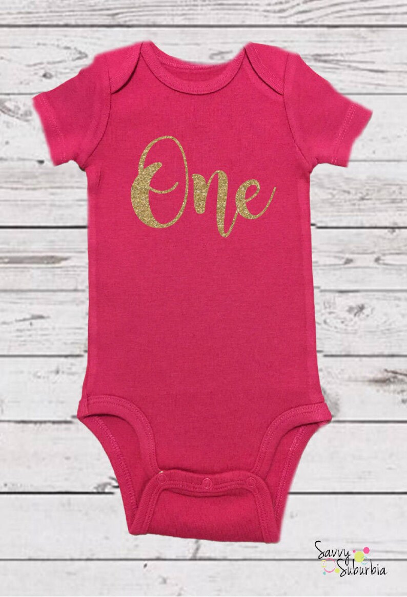 one year onesie