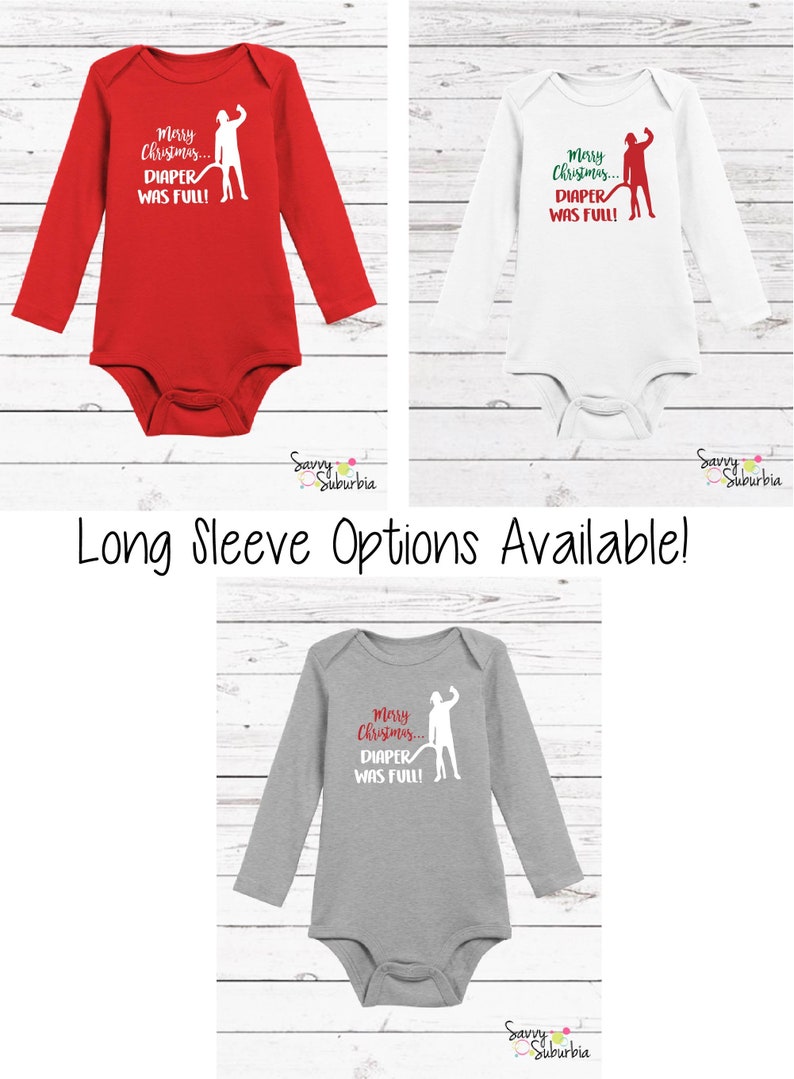 Baby Onesie / Christmas Onesie / Funny Onesie / Shitters Full Etsy