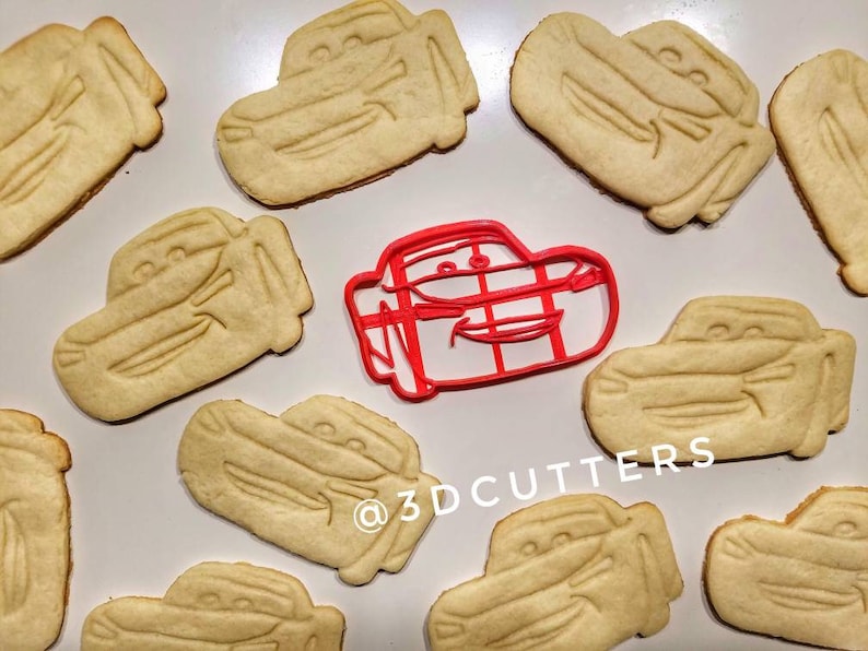 lightning mcqueen cookie cutter