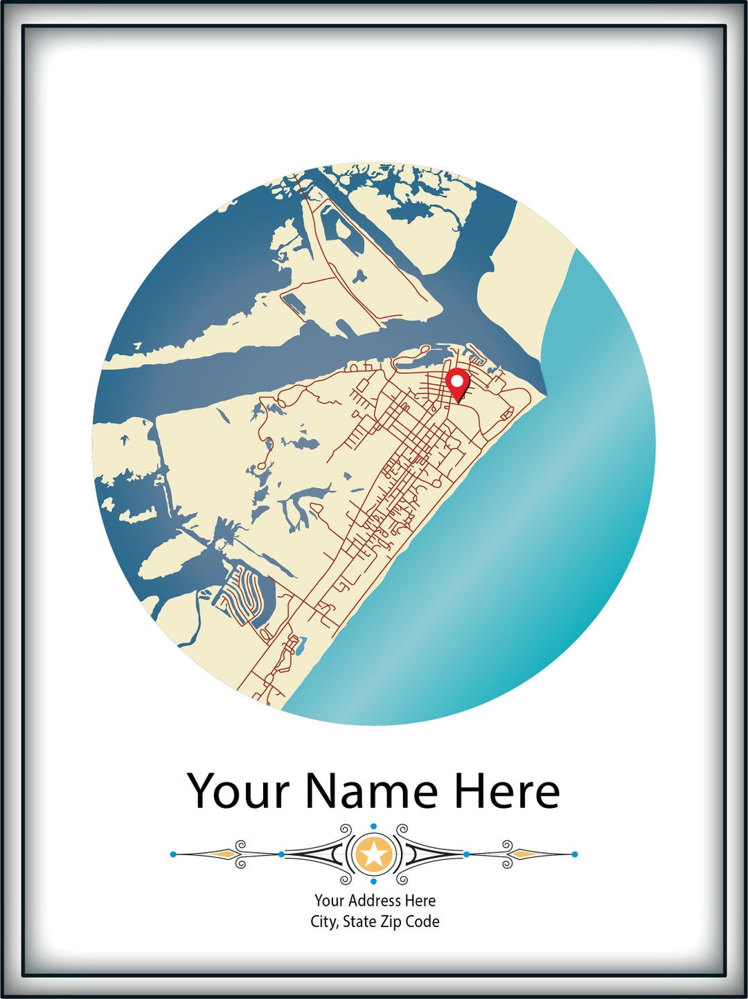 Personalized Map Art - Etsy