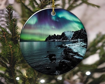 Northern Lights Ornament | Etsy