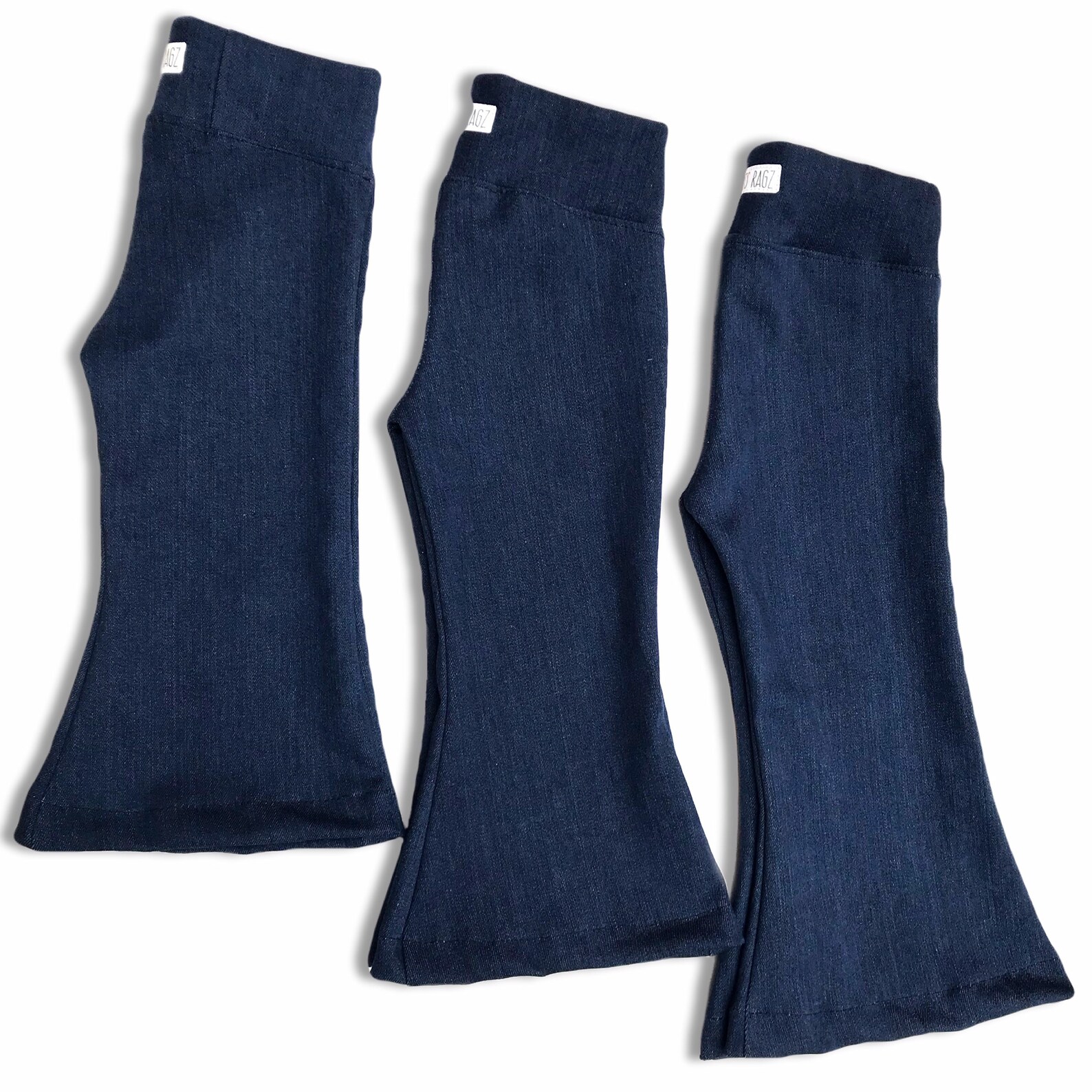 Baby and Toddler Denim bell bottoms dark wash denim bell Etsy