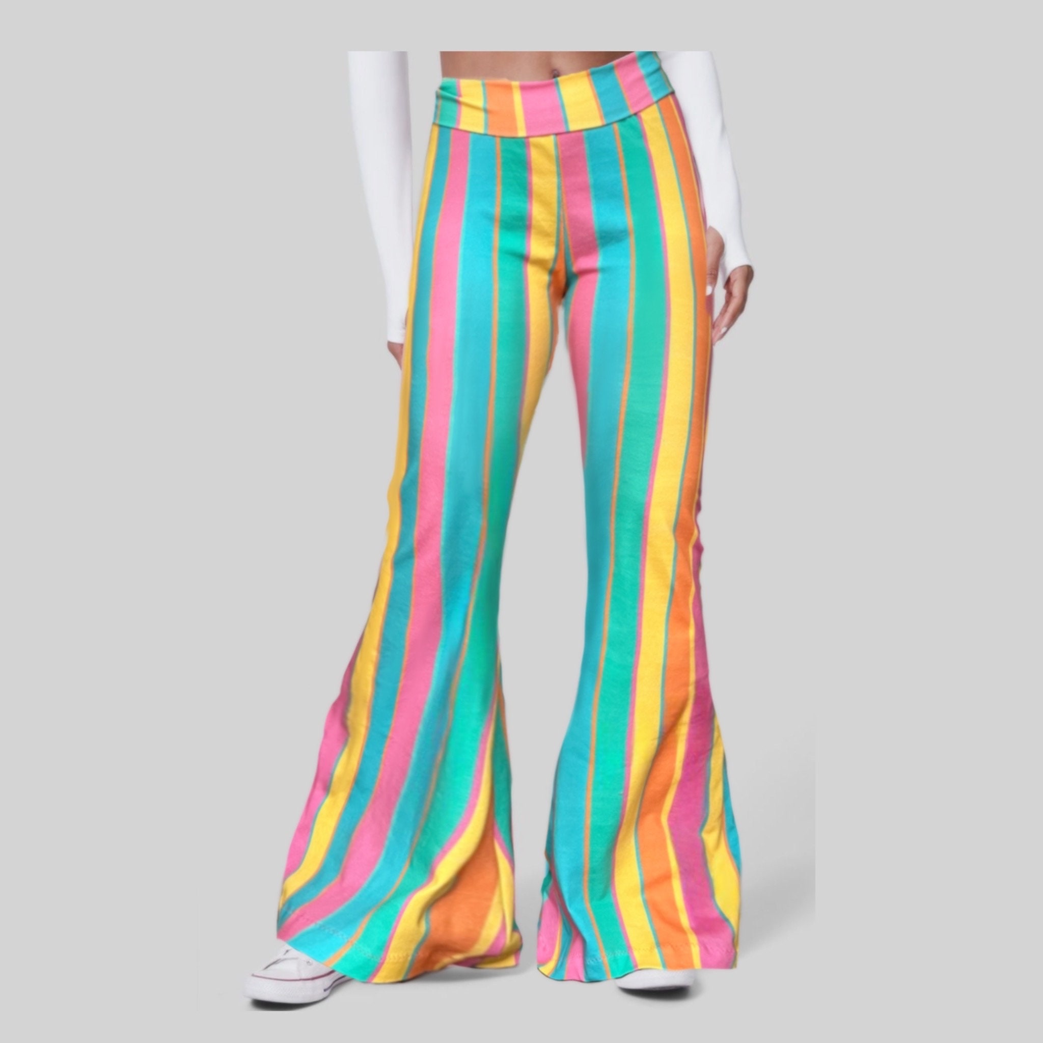Bamboo Slim Bells x Snip Tease - 3 Colors  Wide leg yoga pants, Rave  outfits festivals, Bell pants