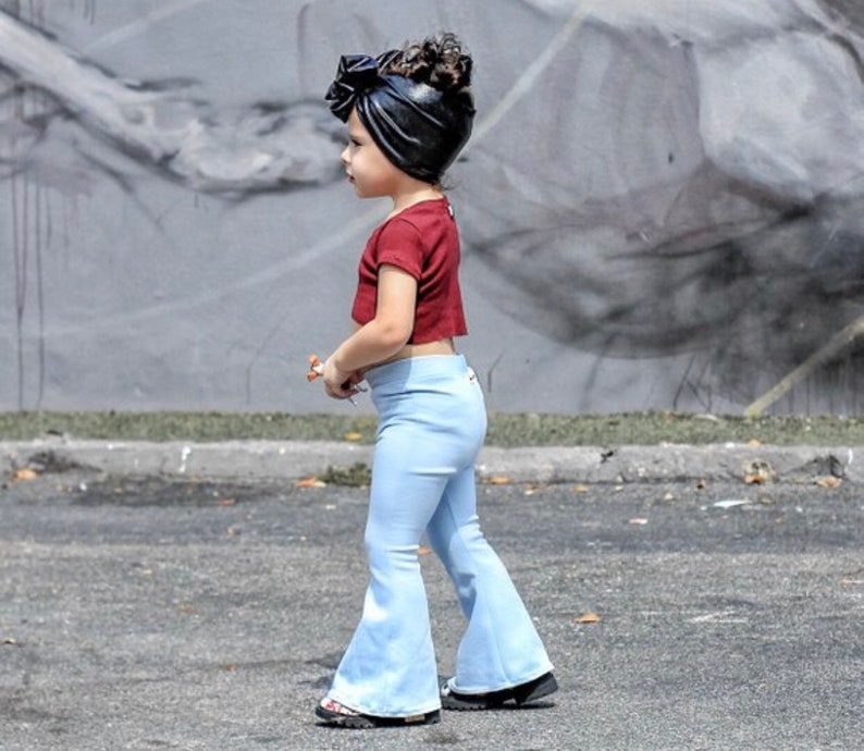 Kids Baby Blue Bell Bottoms 