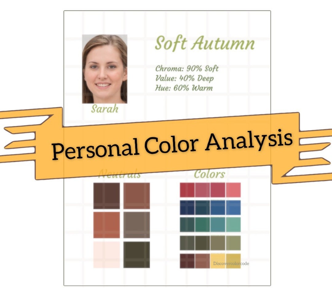 Virtual Color Analysis Personal Color Season Guide Etsy